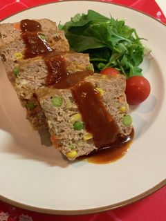 豆腐入りミートローフ-レシピのメイン写真