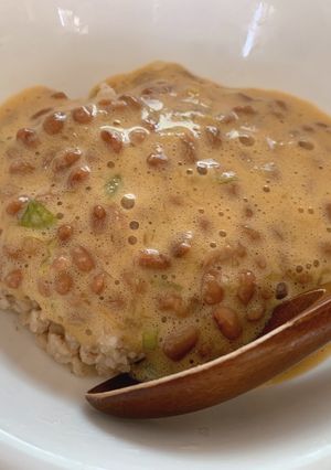 オートミール飯☆納豆かけオートミール-レシピのメイン写真