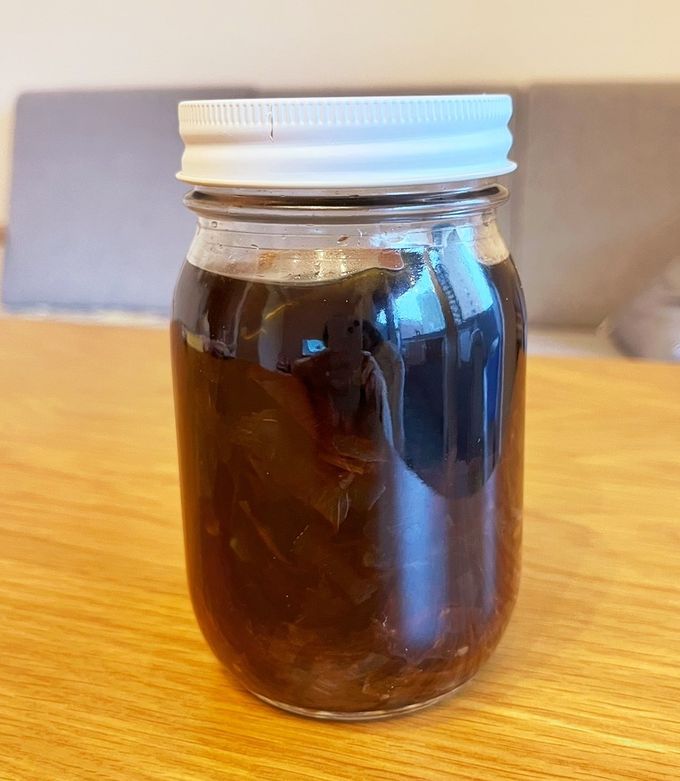 自家製無添加黄柚子ポン酢 メモ書き-レシピのメイン写真
