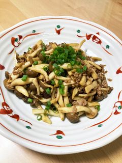 ひき肉ときのこの黒酢あん炒め-レシピのメイン写真