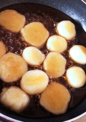 冷めても柔らか！みたらし芋もち-レシピのメイン写真