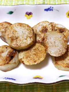 さといもの簡単皮むき&バターしょうゆ焼き-レシピのメイン写真