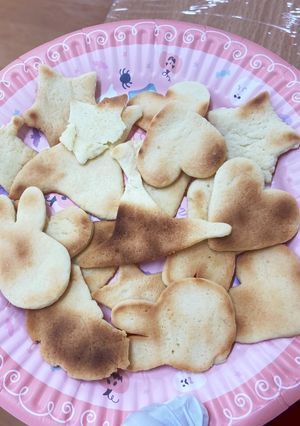 ♡ホットプレートでプレーンクッキー♡-レシピのメイン写真