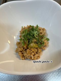 ♡納豆♡塩とわさび♡-レシピのメイン写真