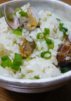 アサリバターと菜の花チャーハン-レシピのメイン写真