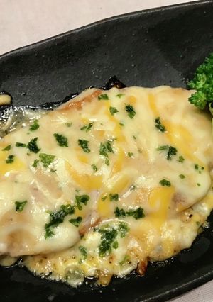 豚ロースの味噌マヨチーズソース-レシピのメイン写真