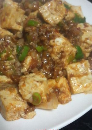 豚小間で!うちの人気者☆麻婆豆腐-レシピのメイン写真