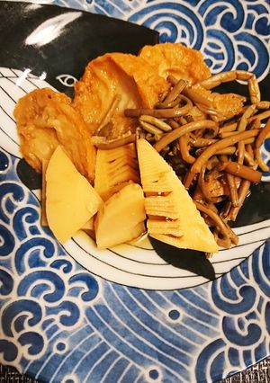 筍とゼンマイ油麩煮-レシピのメイン写真