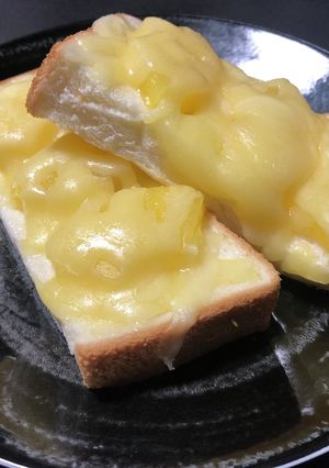 簡単甘酸っぱいパイナップルチーズトースト-レシピのメイン写真