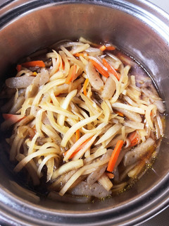 大根の皮で♡煮物〜♪-レシピのメイン写真