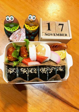 小四次女　お弁当11/17-レシピのメイン写真