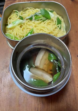 スパゲッティ中華つけ弁当-レシピのメイン写真
