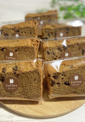 米粉のカフェモカシフォン-レシピのメイン写真