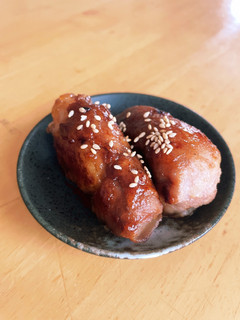 マッシュじゃがいも♪の肉巻き甘酢あん♪-レシピのメイン写真