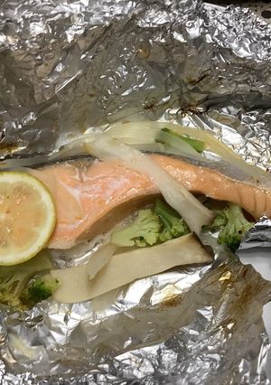 旨み凝縮！鮭のホイル焼き-レシピのメイン写真