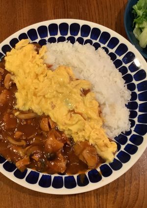 我が家の！鶏もも&きのこのハヤシライス-レシピのメイン写真