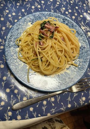 奇兵隊風いかの塩辛のパスタ-レシピのメイン写真