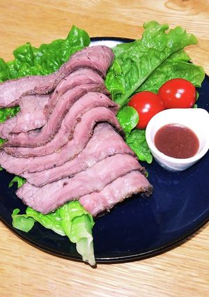 オーブンでローストビーフ-レシピのメイン写真