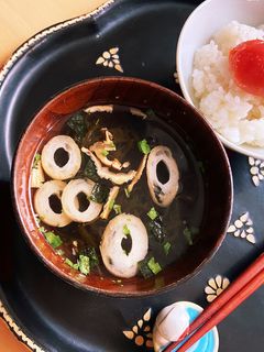 松茸の味お吸いものともずくのスープ-レシピのメイン写真