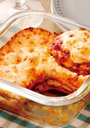餃子の皮でお手軽ラザニア-レシピのメイン写真