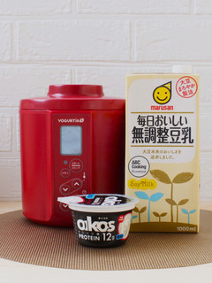 オイコス砂糖不使用+マルサン無調整豆乳-レシピのメイン写真
