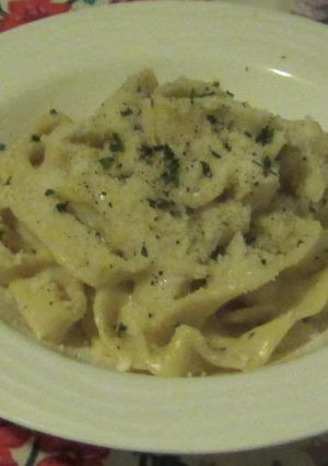 Fettuccine Alfredo-レシピのメイン写真