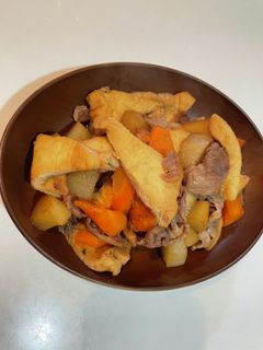 大根 人参 油揚げ 簡単煮物-レシピのメイン写真