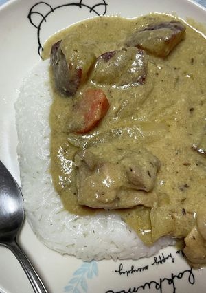 豆乳レモンチキンホワイトカレー-レシピのメイン写真