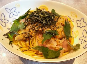 海老ベーコンツナの和風パスタ-レシピのメイン写真