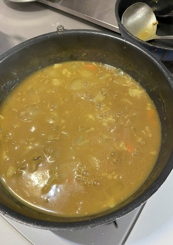 合格もらえた！幼稚園給食のカレー再現-レシピのメイン写真