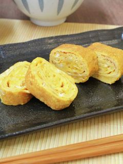 ふんわりネギ入り厚焼き玉子-レシピのメイン写真