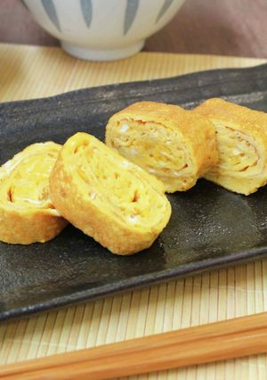 ふんわりネギ入り厚焼き玉子-レシピのメイン写真