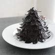 食べられるツリー。モノクロクリスマス