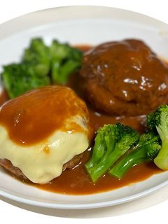 材料簡単★煮込みハンバーグ-レシピのメイン写真