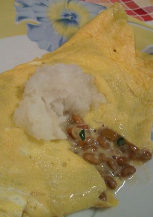 ＊マヨラーに捧げる♪納豆オムレツ＊-レシピのメイン写真