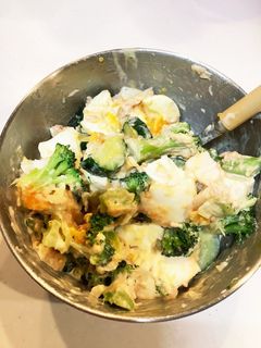 ゆで卵のサラダ-レシピのメイン写真