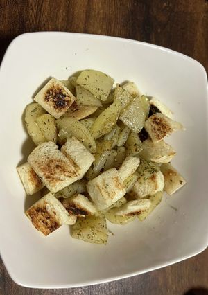 食パンとじゃがいものガーリック炒め-レシピのメイン写真
