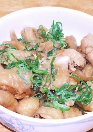 鶏皮炒め煮-レシピのメイン写真