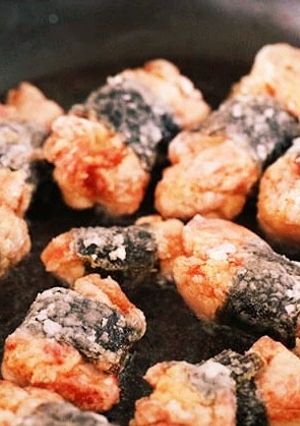 のり巻きチキンから揚げ-レシピのメイン写真