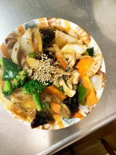 きな粉オイ炒味豚こま白菜回鍋肉青椒肉絲風-レシピのメイン写真