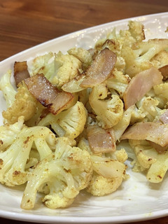 とまらない♪カリフラワーベーコン炒め-レシピのメイン写真