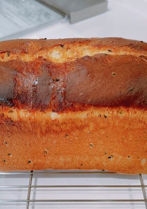 絶品!!バターたっぷりおさつりんご食パン-レシピのメイン写真
