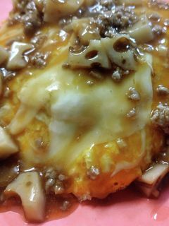 ひき肉レンコンの、和風天津飯-レシピのメイン写真