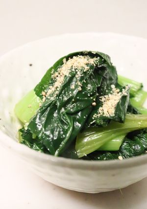 簡単♪家にある調味料で♪小松菜のナムル-レシピのメイン写真