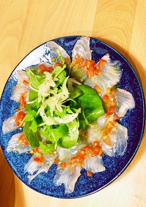 鯛のカルパッチョ-レシピのメイン写真