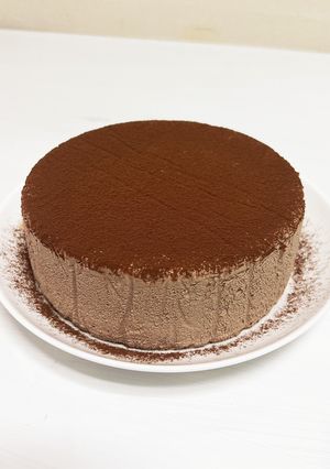 ダイエット中の本格チョコレアチーズケーキ-レシピのメイン写真
