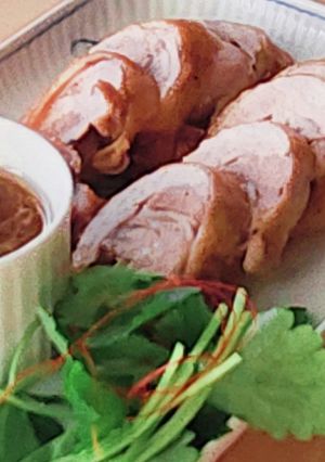 粒コリアンダー鶏ロール★弁当☆おもてなし-レシピのメイン写真