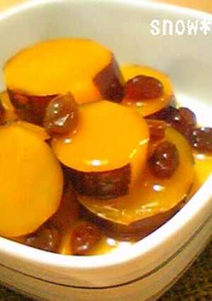 さつまいものオレンジジュース煮-レシピのメイン写真