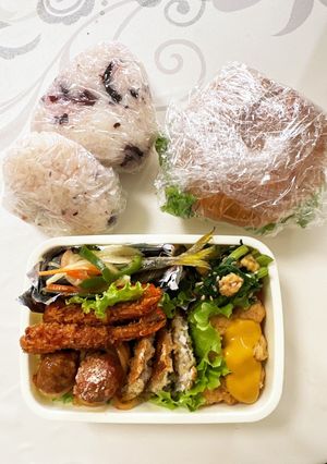塾弁（昼、夕方軽食）2023.11.18-レシピのメイン写真