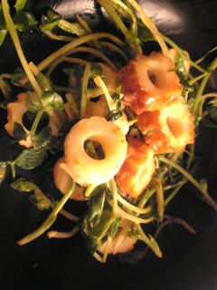 豆苗とちくわのオイマヨピリ辛炒め-レシピのメイン写真